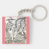 スワンオブセレニティ キーホルダー (裏面)