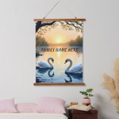 スワンカップタペストリー 吊り下げ型タペストリー (寝室)