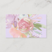 スワンガールベビーシャワーおむつラッフルチケット エンクロージャーカード (裏面)