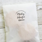 スワンキーウィスクパーソナライズされた料理またはベーキング セルフインキングスタンプ