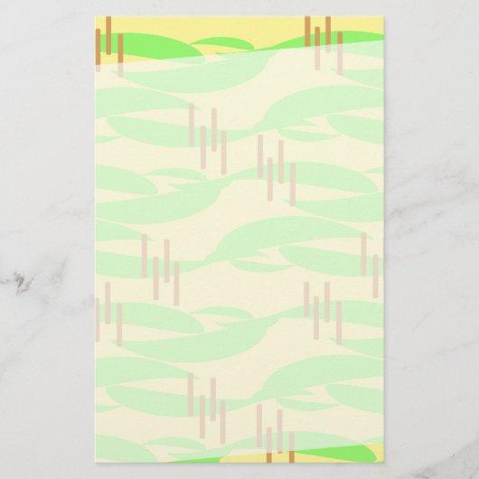 スワンキーシクティーズスタイル 便箋 (正面)