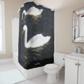 スワンシャワーカーテン（ミュート） シャワーカーテン (インサイチュ)