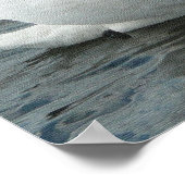 スワンスイミングプリント ポスター (角)