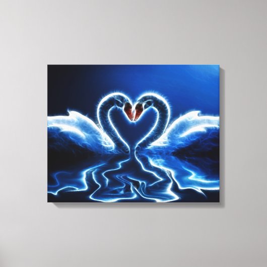 スワンスインラブキャンバスプリント キャンバスプリント (正面)