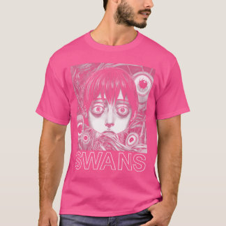 スワンスオリジナルエステティックファンデザイン Tシャツ