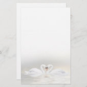 スワンスハート 便箋 (正面/裏面)