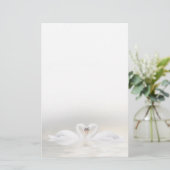 スワンスハート 便箋 (スタンド正面)