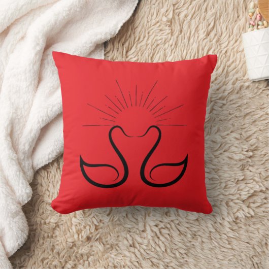 スワンス装飾用クッション クッション (ブランケット)