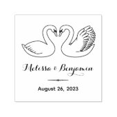 スワンズが記念日を結婚守る セルフインキングスタンプ (デザイン)