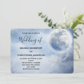 スワンズの魔法飛んでいるの青結婚い空 招待状 (スタンド正面)