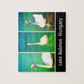スワンズアットレイクバラトン – triptych ジグソーパズル (縦)