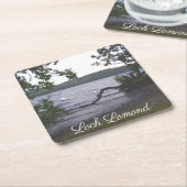 スワンズオンローモンド スクエアペーパーコースター (アングル)