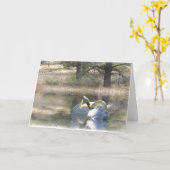 スワンズ結婚おめでとうカード カード (黄色い花)