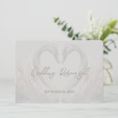 スワンズ結婚リハーサルディナー招待状 招待状 (スタンド正面)