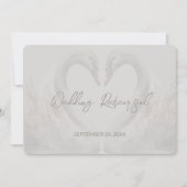 スワンズ結婚リハーサルディナー招待状 招待状 (正面)