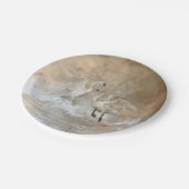 スワンズ – ラウンド紙プレート ペーパープレート (アングル)