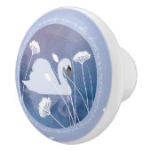 スワンソングセラミックドアノブ セラミックノブ (右)