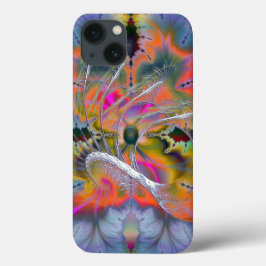 スワンソング抽象芸術が辛い iPhone 13ケース