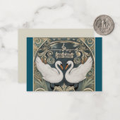 スワンソング ノートカード (正面/裏面インサイチュ)