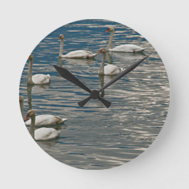 スワンソング ラウンド壁時計
