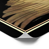 "スワンダンサー"ナンニアールデコプリント ポスター (角)