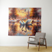 スワンダンスタペストリー タペストリー (インサイチュ(横))