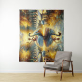 スワンダンスタペストリー タペストリー (インサイチュ)