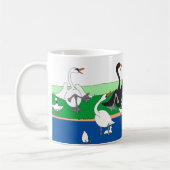 スワンナトーク？ コーヒーマグカップ (左)