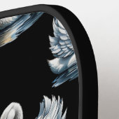 スワンバーズパターンデザイン ピックルボールラケット (左詳細)