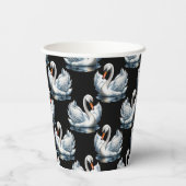 スワンバーズパターンデザイン 紙コップ (裏面)