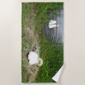 スワンビーチタオル ビーチタオル (正面)