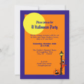 スワンプモンスターケージャンハロウィーン 招待状 (裏面)