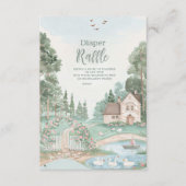スワンプリンセスおむつラッフル エンクロージャーカード (正面)