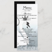 スワンプリンセスシルバー&ホワイトのエレガントメカスタムニュー メニュー (正面/裏面)