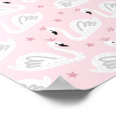 スワンプリンセススクラップブック紙12"x12" ポスター (角)