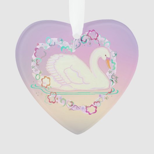 スワンプリンセスハートオーナメント オーナメント (正面)