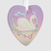 スワンプリンセスハートオーナメント オーナメント (正面)