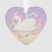 スワンプリンセスハートオーナメント オーナメント (裏面)