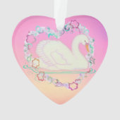 スワンプリンセスハートオーナメント オーナメント (裏面)