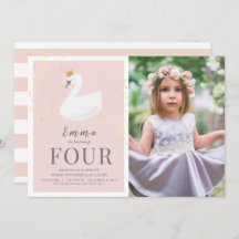 スワンプリンセスピンクガールフォト誕生日