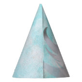 スワンプリンセスブルー金ゴールドストーリーブックフェアリーパーティー パーティーハット (裏面)