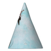 スワンプリンセスブルー金ゴールドストーリーブックフェアリーパーティー パーティーハット (右)