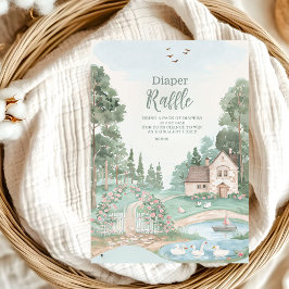 スワンプリンセスベビーシャワー 招待状