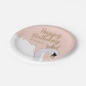 スワンプリンセス誕生会 ペーパープレート (アングル)