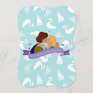 スワンプリンセス誕生日カード招待状 招待状