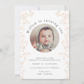 スワンプリンセス誕生日招待状 招待状 (正面)