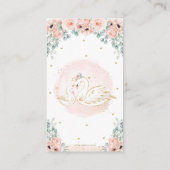 スワンプリンセス赤面ピンクフローラオムツラフレエンクル エンクロージャーカード (裏面)