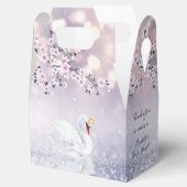 スワンプリンセス |女の子の赤ちゃんシャワー |ありがとうございます フェイバーボックス (オープン)