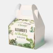 スワンプ爬虫類第1誕生日パーティー フェイバーボックス (裏面サイド)