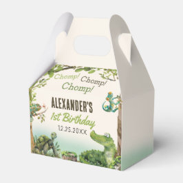 スワンプ爬虫類第1誕生日パーティー フェイバーボックス